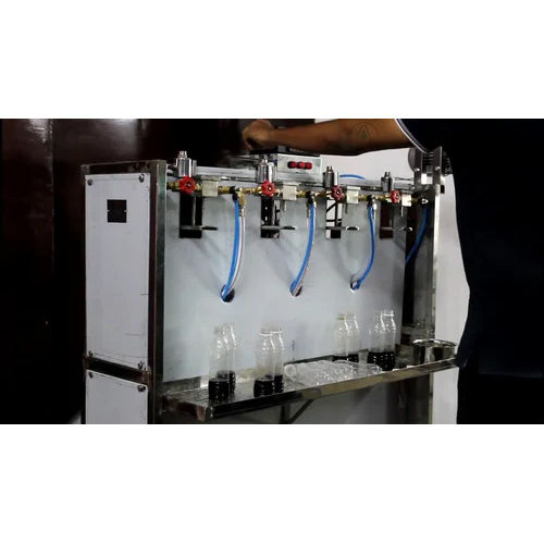 Semi Automatic Pet Bottle Soda Filling Machine