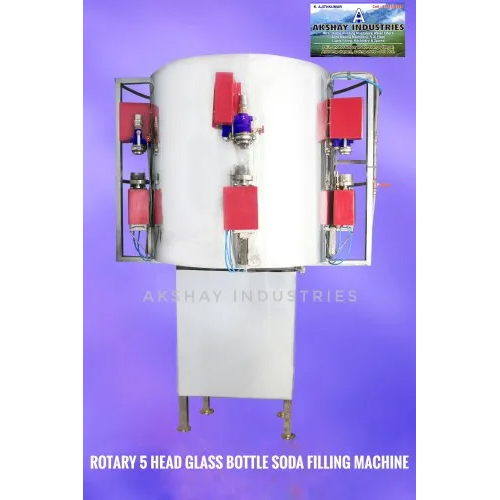 Rotary Glass Bottle Soda Filling Machine