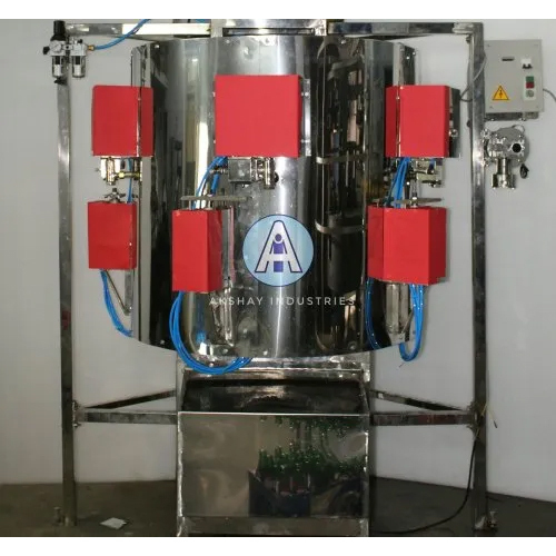 Semi Automatic 5 Head Pet Bottle Soda Filling Machine