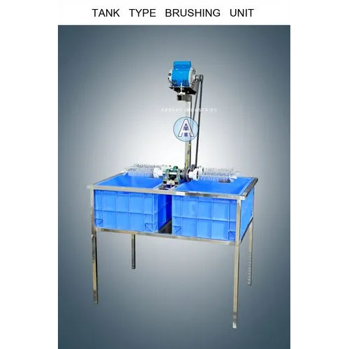 Tank Type Brushing Unit