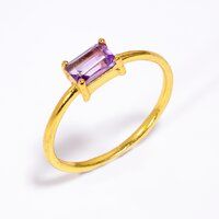 Gold Plated Sterling Silver Ring