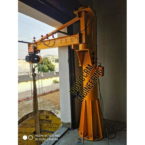 Single Girder Yellow Jib Crane