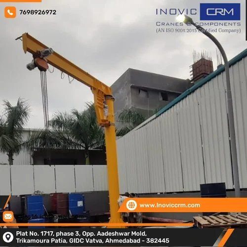 Fully Motorized Jib Crane Application: Industrial