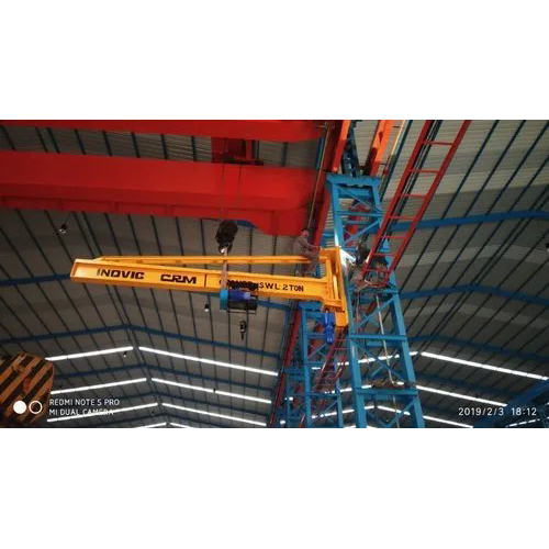 Single Girder Floor Mounted Jib Crane