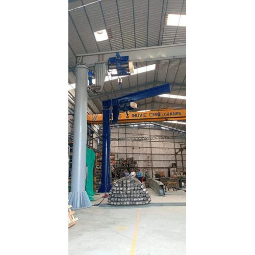 Free Standing Paint Coated Jib Crane Application: Industrial