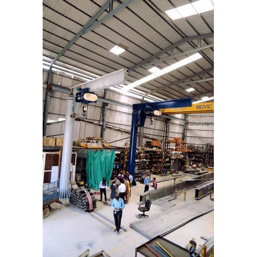 Pillar Mounted Jib Crane Application: Industrial