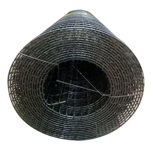 Black Rectangular Mild Steel Wire Mesh