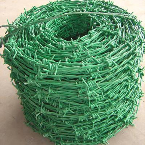 PVC Quoted Barbed Wire