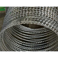 Concertina Barbed Wire - Color: Silver