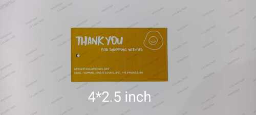Thank you card