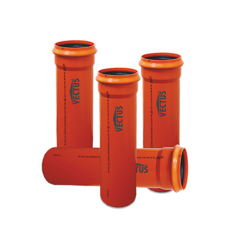 Orange Upvc Underground Drainage Pipes