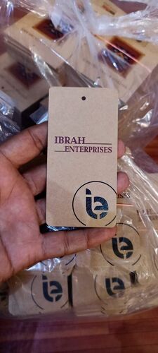 Craft paper hang tag