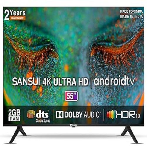 Sansui Ultra Hd Led Tv - Color: Black