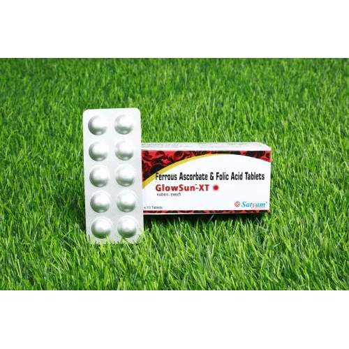 Ferrous Ascorbate And Folic Acid Tablets ( Glowsun Xt Tab ) General Medicines