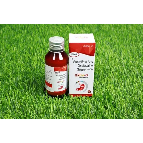 Sucralfate Oxetacaine Suspension - Dosage As Directed By Physician | Keep In A Cool & Dry Place