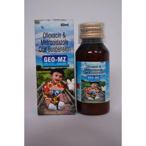 Geo - Mz Syrup Ingredients: Ofloxacin & Metronidazole Suspension