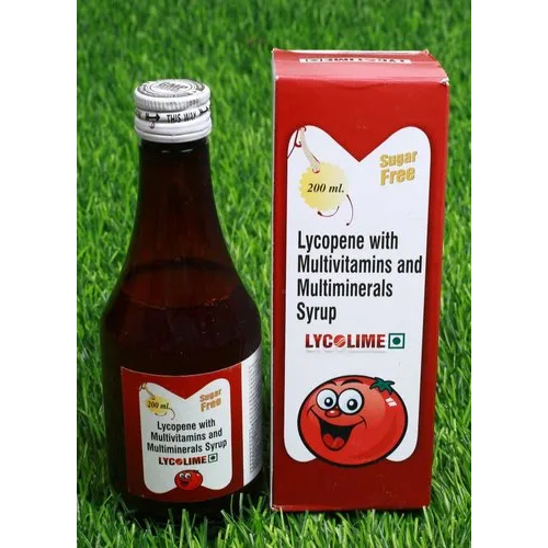 Lycopene Antioxidant Syrup Keep In A Cool & Dry Place