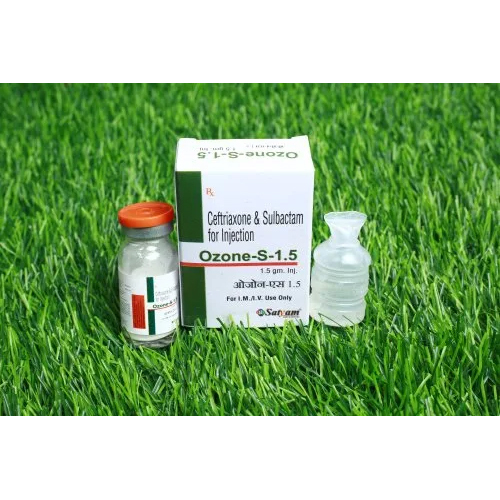 Liquid Ceftriaxone Sulbactam Injection ( Ozone S 1. 5Inj)