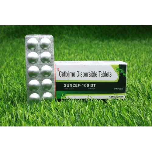 Cefixime Tablets 100 Mg. (Suncef 100)
