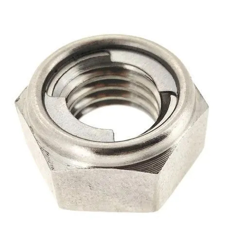 Gray Alloy Steel Lock Nut