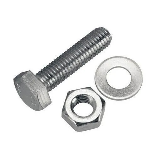 Gray Alloy Steel Nut Bolt