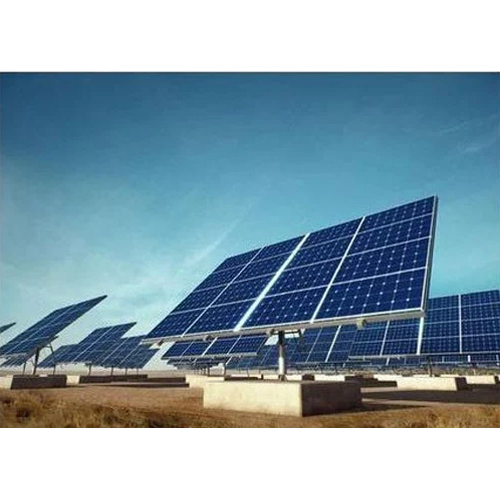 Hybrid Solar Power Plant - Metal | Customized Size, Monocrystalline Silicon, Automatic Switch, 20KW Output, Warranty Included