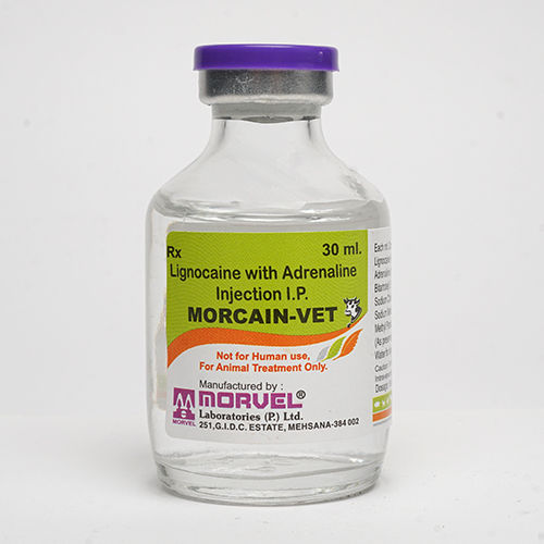 30Ml Lignocaine With Adrenaline Injection Ip Ingredients: Chemicals