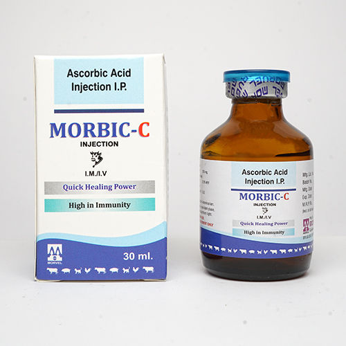 30Ml Ascorbic Acid Injection Ip Ingredients: Solution Compound