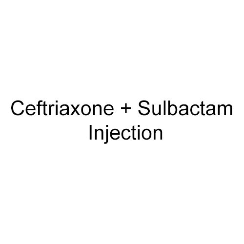 Liquid Ceftriaxone Plus Sulbactam Injection