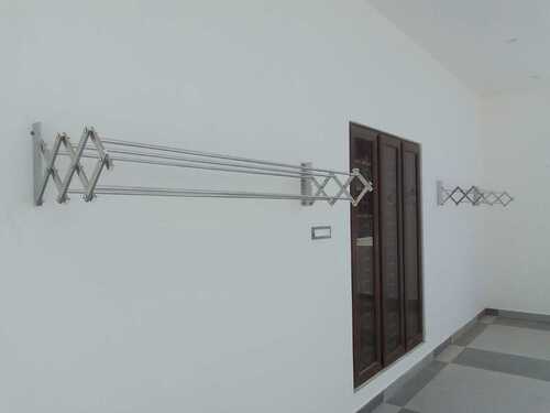 Wall mounted cloth drying hangers in  Elanji Kochi