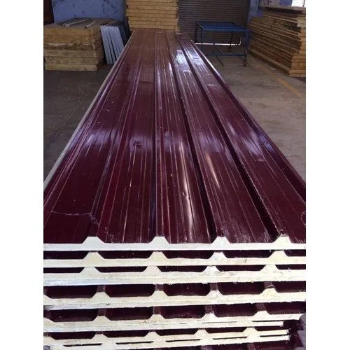 Puf Roofing Sheet Application: Cold Insulation