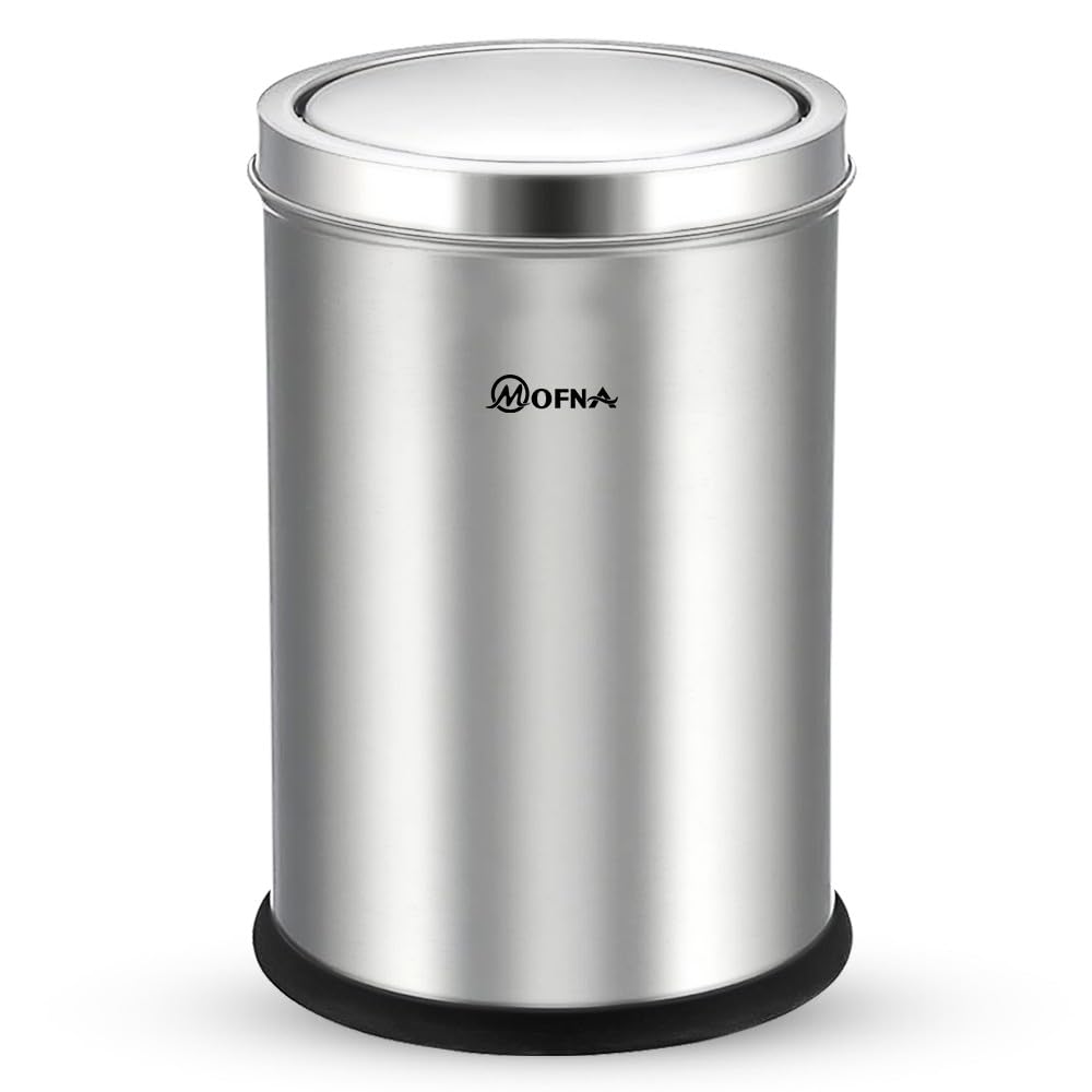 Stainless Steel Swing Dustbin - Application: Hotel/ Restaurant/ Office/ Outdoor Indoor And Airports /Mall