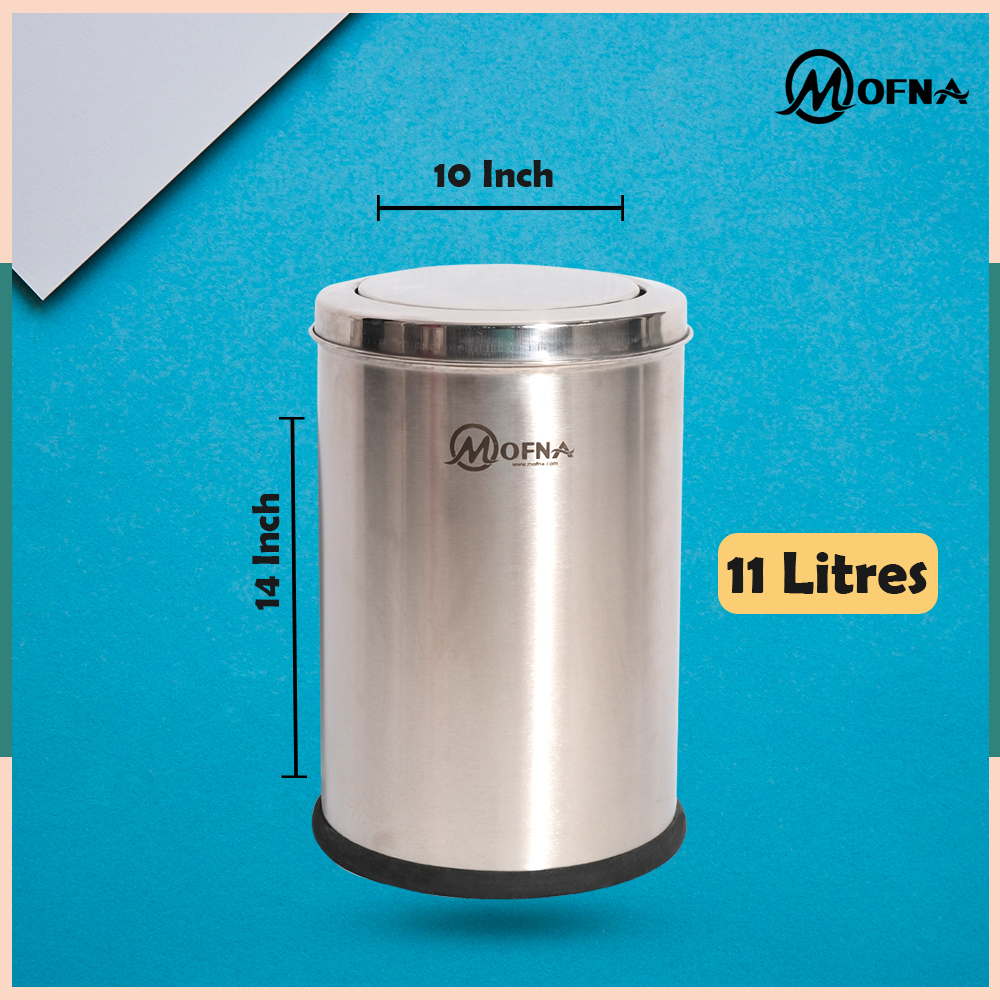 Stainless Steel Swing Dustbin