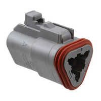 3wf Dt Connector - Industrial Grade | Gray, Automobile Application, 1-year Warranty