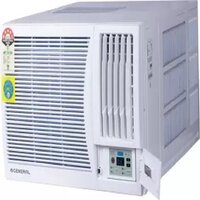 O General Window Air Conditioner - 1.5 Ton, 4 Star Bee Rating 2021, White | Copper Condenser, Auto Restart, Remote Operated, 220v, 1 Year Warranty