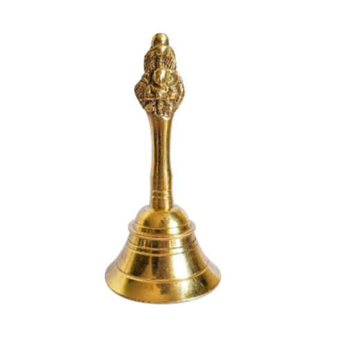 Brass Pooja Hand Bell