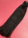Permanent Hair Extensions - 10 To 30 Inches, Straight Black Indian Remy Hair Weaving With 24-month Warranty