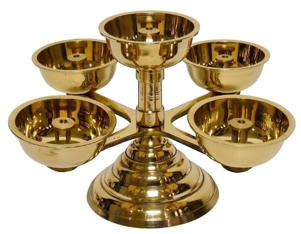 Brass kapoor arti Pooja Item