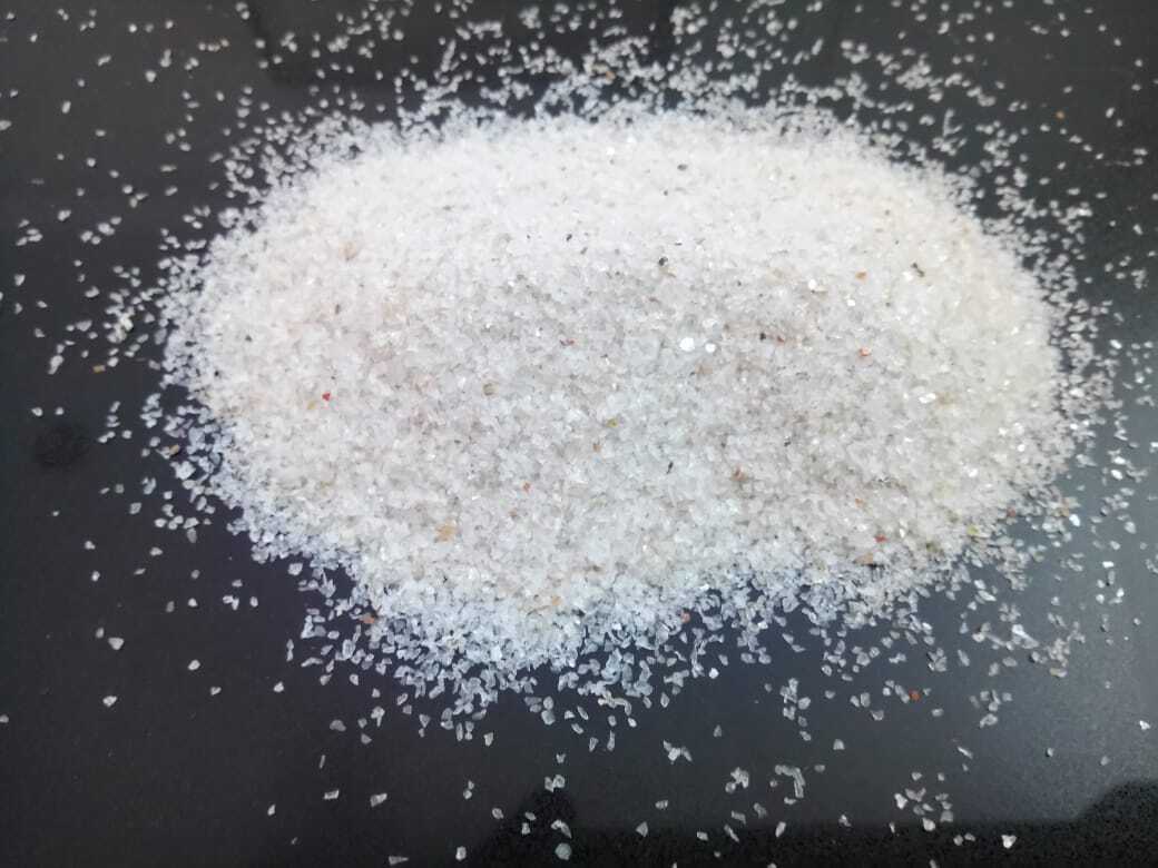granular silica sand for industrial use