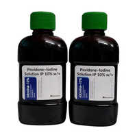 Povidone Iodine Solution - 10% Liquid | General Medicine, Suitable For All, Follow Dosage Instructions, Store In Cool & Dry Place