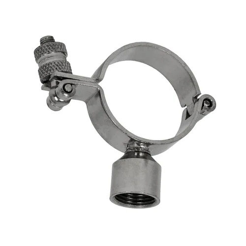 Silver Ss 304 Pipe Holding Clamps