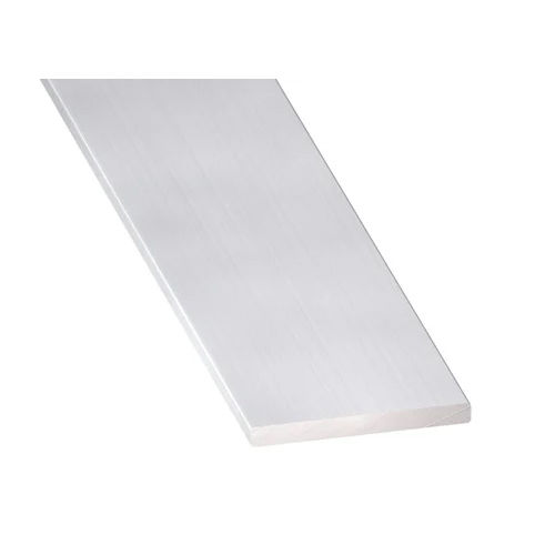 Silver Industrial Aluminium Flat Bar