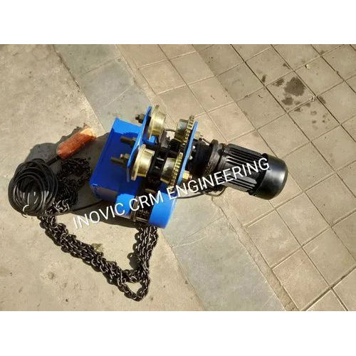 Mild Steel Chain Hoist - Color: Yellow / Black Or Any Customise Colours