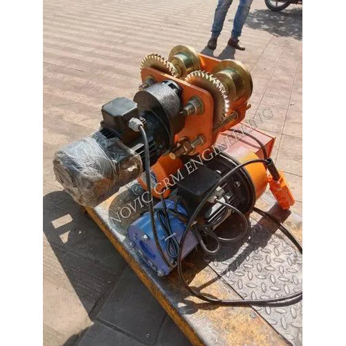 Electric Chain Hoist With Electric Trolley Capacity: 0-1 Ton/Day