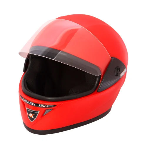 Zora Red Full Face Bike Helmet