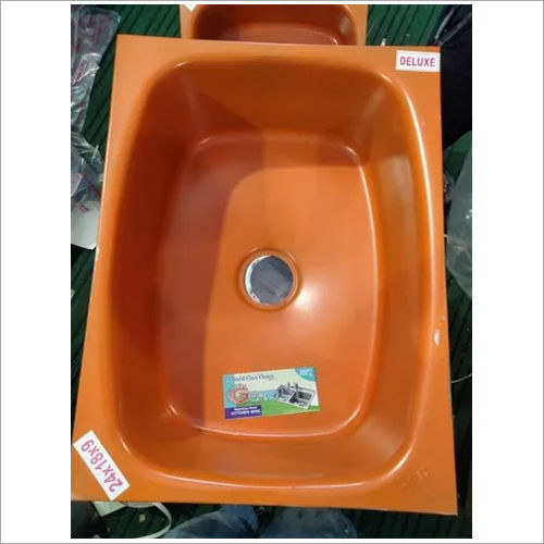 Brown Single Bowl Ss Kitchen Sink