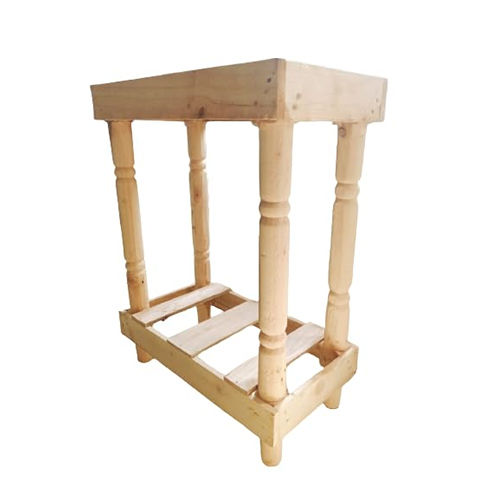 Sandal Normal Leg Aquarium Wooden Stand