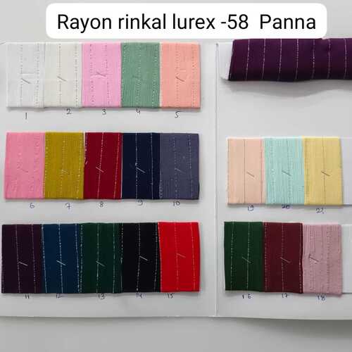 RAYON RINKAL LUREX