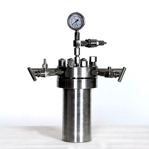 Silver High Pressure Autoclave Reactor