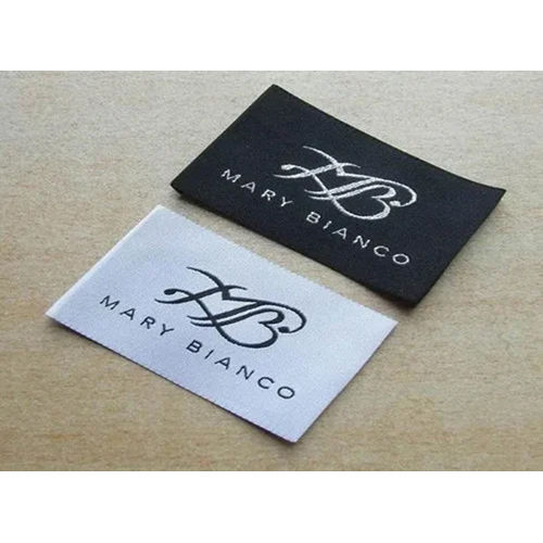 Multicolored Customized Printed Garment Label